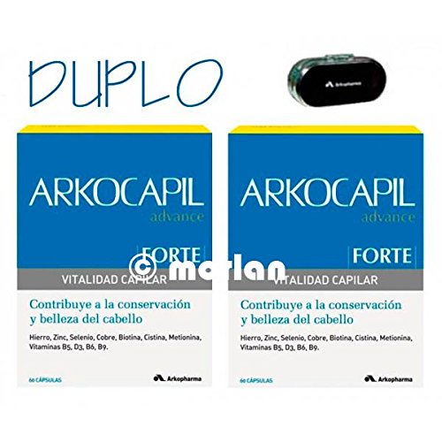Preisvergleich Produktbild Arkopharma Doppel Advance-Arkocapil Forte 2x60 Kapseln + Gift