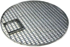 Direct Global Trading 70cm Round Galvanised Water Feature Grid Extra Strong Ideal for Stone Granite