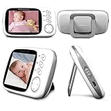 Babyphone, Baby Monitor Digital Video Überwachung Nachtsicht Kamera - 3