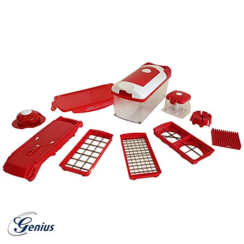 Genius Nicer Dicer Fusion 13tlg rot SONDEREDITION Gemüseschneider - 4