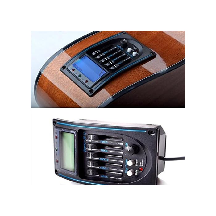 Buy Gaddrt Guitar Preamp EQLC 5Band EQ Equalizer Acoustic Electric