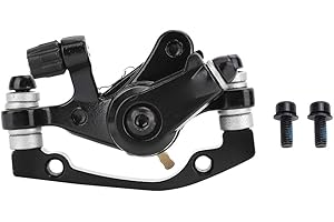 FTVOGUE Kit Pinza Freno, Pinza Freno a Disco per Bicicletta Meccanica Anteriore/Posteriore Universale per Bicicletta Elettrica, 3,23 X 2,17 Pollici(Freno a Disco Anteriore (F160 R140))