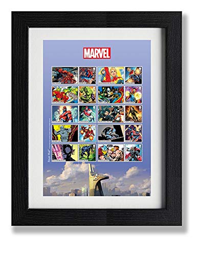 Preisvergleich Produktbild Marvel Sammelblatt, gerahmt