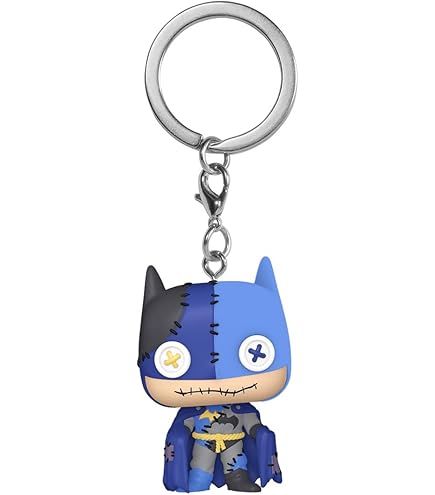FUNKO - Pocket Pop DC Comics Batman Exclusive Keychain, Multicolor
