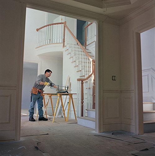 Stanley Gehrungslade aus Metall mit Säge, 560mm Länge, 95mm max. Höhe, 143mm max. Breite, 45°/60°/90°, 1-20-800 - 5