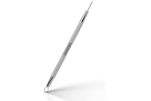 Suvorna S35 Point Noir Extracteur Point Noir Nez Tire Comedon Point Noir, Aiguille Grain De Milium Extracteur De Point Noir Visage, Enlever Point Noirs Blackhead Remover Tire Comedons Professionnel