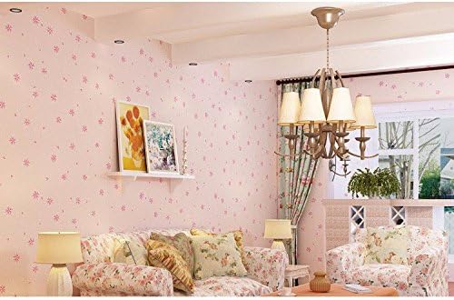 Green Boy Children Color Floral Warm Waterproof Wallpaper Wallpaper Embossed Girl Living Room Bedroom Study Pink Wallpaper