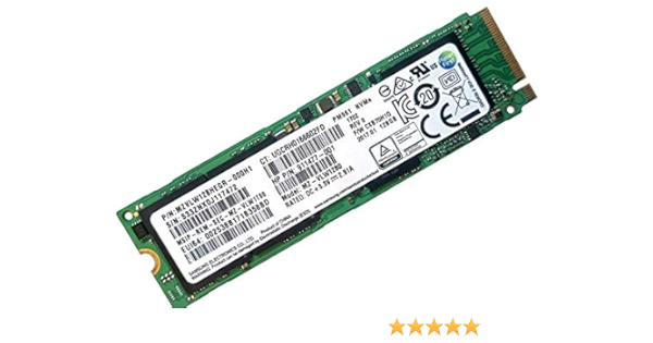 Samsung Pm961 Mz Vlw1280 128gb Nvme 3 0 Mlc Vnand M 2 Solid State Drive Amazon Co Uk Computers Accessories