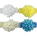 0-24m 10pcs Baby Headband Crochet Elastic Hairband Lace Band For Baby Girls Toddler Infant Kids Hair Accessories