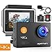 Produktbild APEMAN A79 Action Cam 4K WiFi (16MP, Unterwasser 40m Wasserdicht, Fernbedienung und Externes Mikrofon)