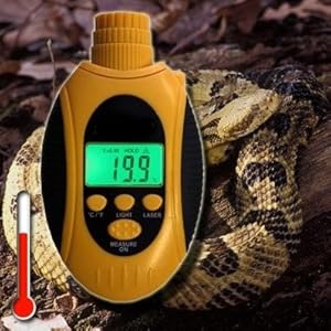 Digital Infrarotthermometer Terrarium Temperaturmesser Energieausweis Messung Wärmebild Reptilien Echsen Schlangen TMT-101 IR1