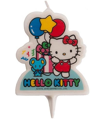 Toyland Hello Kitty Folienballon-Set – 2x 75 Cm Große Figuren In Rosa & Rot/Blau Für Kinderpartys