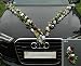Produktbild MEHRBLUTIGE Girlande Braut Paar Rose Orchidee Kamelie Deko Dekoration Hochzeit Car Auto Wedding Deko Girlande PKW (Violett)