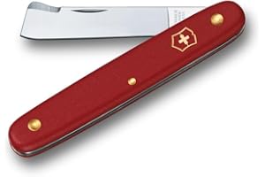 Victorinox Navaja Injertar combi, Cuchillo jardinería, Profesionales, Hoja recta, rojo