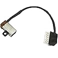 DC IN Power Jack Cable Charging port For Dell Inspiron 15 3511 I5-1135G7 DC301017H00 0231X7 231X7 15 5593 i5593 5493 i5493 3515 3510 GDM50 0231X7 Laptop Notebook Socket Connector plug Harness Wire