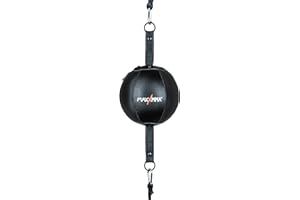 ‎MAXXMMA MaxxMMA Doppelend-Speedball, Box-Speedball, Reflex-Ausweichball, Punching-Speedball, MMA-Trainingsball, inklusive Pumpe, Schnüren und Ringverriegelung