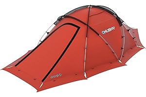 Husky Fighter Solo Tent for 2 People, 3 People, Waterproof Index 11,000 mm, Dome Tent, Compact, Mountain Climbing, Lightweight, Waterproof, Touring Tent, Camping