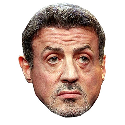 Preisvergleich Produktbild Celebrity Cutouts Sylvester Stallone Maske aus Karton