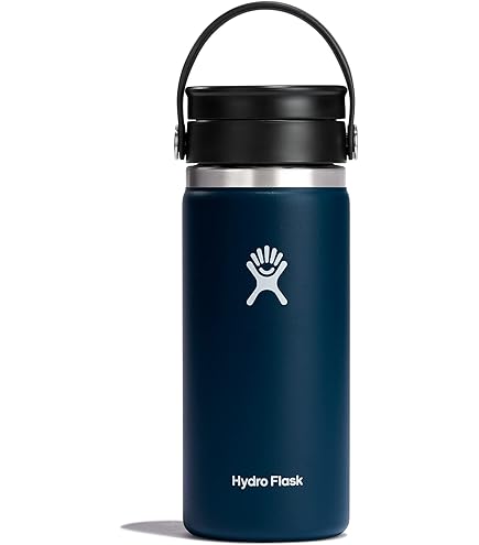 Hydro Flask 16 oz Wide Mouth Bottle with Flex Sip Lid Black: Buy