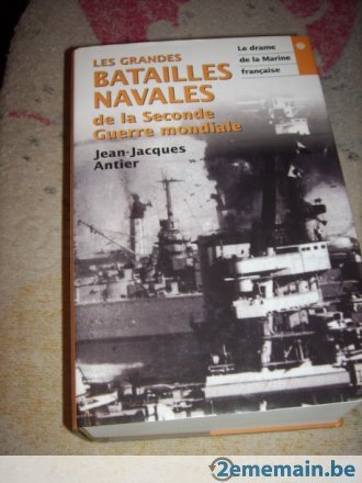 couverture de : Les grandes batailles navales de la Seconde guerre mondiale