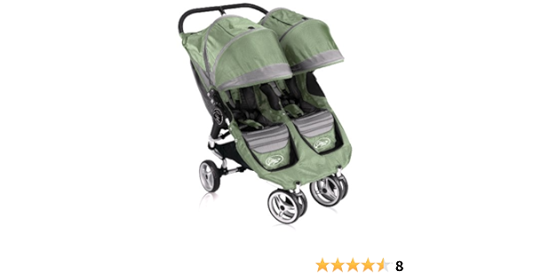 double stroller green