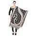 Komal Trading stylish Beautiful, and Exclusive Women Designer Stole Comfortable and warm (Black) woolen sStole. RS.399.00
