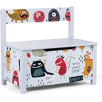 IRIS, Kindersitzbank 'Kids Bench' mit Stauraum / Aufbewahrung, Holz