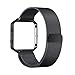 Produktbild Neues Design Milanese Loop Mesh Edelstahl Armband Band mit Magnetverschluss für Fitbit Blaze Smart Fitness Uhr für Männer Frauen Rose Gold Farbe