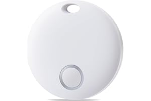 Reyke Smart Tag, traqueur de Bagages, Fonctionne avec Apple Find My (iOS Uniquement), localisateur d'articles pour clés, Bagages, Sac à Dos, Portefeuille, Animaux domestiques, étanchéité