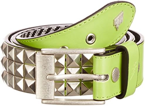 Triple S Studded Faux Leather Belt