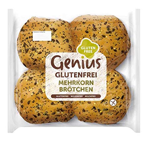 Preisvergleich Produktbild Genius Mehrkornbrötchen glutenfrei 320g