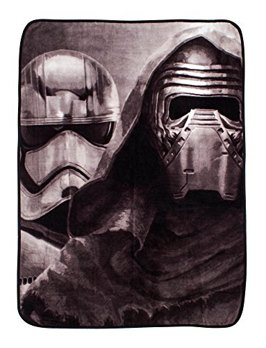 Character World Star Wars Episodio 120 x 150 cm 7 es Probable Que Manta de Forro Polar, Multi-Color