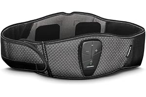 Compex Corebelt 3.0, Muskelelektrostimuleringsbä , 200 Intensitetsnivåer, Tona Och Stärk Dina Magmuskler, Stimulerar Magmuskler Och Ländryggsregion, L/Xl