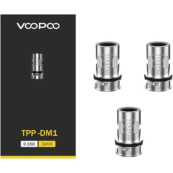 Pack de 3 rsistances TPP-DM Voopoo TPP-DM1 0,15 ohm : Amazon.fr: High-Tech Pack de 3 rsistances TPP-DM Voopoo TPP-DM1 0,15 ohm : Amazon.fr: High-Tech