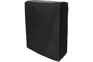 ZONADAH Folding Bed Cover 85x33x107cm Black Dust Proof Furniture Cover Sofa Protective Cover Universal Folding Bed Storage Cover for Outdoor Indoor Folding Bed Beach Chair