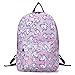 Produktbild Rucksack, Tezoo Einhorn Tornister Backpack für Kinder Märchen Damen Teenager 3D-Druck Regenbogens Tasche für Schuhle Reisen Camping College Outdoor Alltag Rose