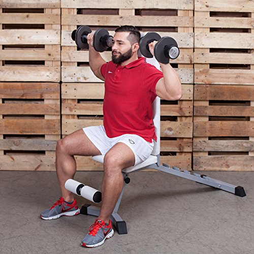 Pro-Sport Hantelbank von Profihantel | Hochwertige Qualität | Inkl. großem XXL-Übungsposter mit 30 Übungen - 5