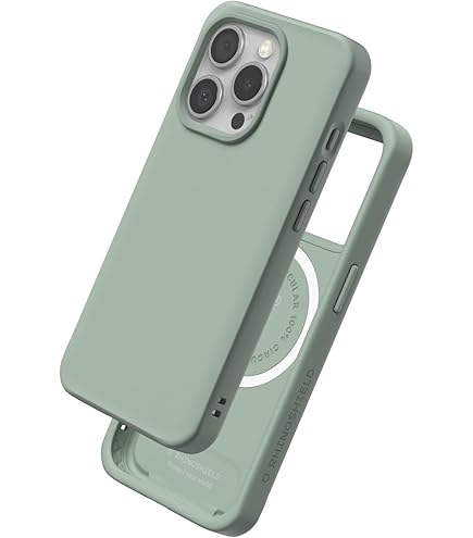 RHINOSHIELD Hoesje compatibel met [iPhone 15] | SolidSuit - schokabsorberend slank ontwerp beschermhoes met premium matte afwerking 3,5 m valbescherming - koolstofvezel