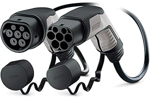 PHOENIX CONTACT Kabel do ładowania samochodów elektrycznych (Mode 3) | Typ 2 – Typ 2| 22 kW | 3-fazowy | 5 m | kabel do ładowania EV 1204207