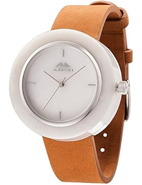 AMEXI Mode Marmor Uhren für Männer und Frauen Einzigartige natürliche Marmor Quarz Movt Armbanduhren mit echtem...