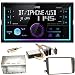 Produktbild JVC KW-X830BT Bluetooth USB MP3 Autoradio AOA2.0 iPhone iPod Doppel Din Einbauset für Mercedes C-Klasse W203 CLK W208 W209