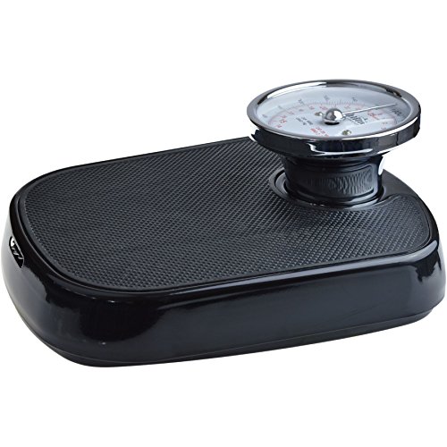 Harbour Housewares Traditionelle Schwarz Badezimmerwaagen – 25st (160kg) - 7