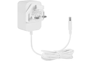 YUFFQOPC 12V 2A Power Supply, AC Adapter 100-240V 50/60Hz AC to DC with 5.5mm x 2.1mm UK Plug Power Adapter, Suitable for LED Light Strips, Routers, Audio-Visual Products 1.5 meters (White)