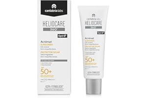 Cantabria Labs - Heliocare 360° Acnimat SPF 50+ - Crema Facial - Piel Grasa o con tendencia acnéica y mixta - Protección Solar Antiimperfecciones - Matificante +12h