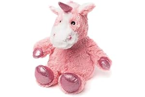 Intelex Warmies Cozy Plush Sparkly Unicorn Microwavable Soft Toy Warmer