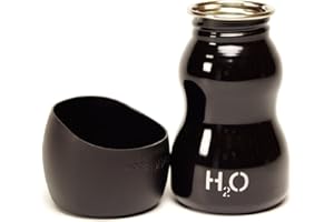 H2O4K9 Dog Drinking Bottle, Jet Black