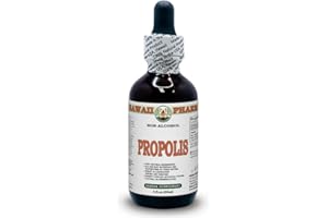HAWAII PHARM Propolis Alcohol-Free Liquid Extract Glycerite 60 ml