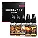 Produktbild 5 x 10ml Elvapo Premium E-LIQUID-BOX - Tabak - Royal, Samsoun Orient, Golden Spirit, Cuba Breeze, Honey Sunset - Probierset für E-Zigaretten und E-Shishas - 0mg (ohne Nikotin) - Made in Germany!