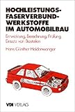 Image de Hochleistungs-Faserverbundwerkstoffe im Automobilbau (VDI-Buch)