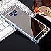 Produktbild Sycode Galaxy Note 9 Spiegel Hülle,Galaxy Note 9 Handyhülle,Mirror Spiegel Mirror Handy Tasche Bumper Schutzhülle für Samsung Galaxy Note 9-Schwarz